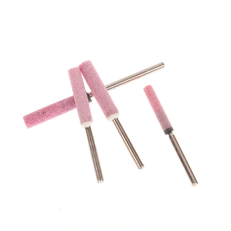 10Pcs Chainsaw Sharpener Grinding Stone File 4/4.8/5.5/6mm Chains Saw Sharpening Set Polishing Metals Chainsaw Sharpener Ston