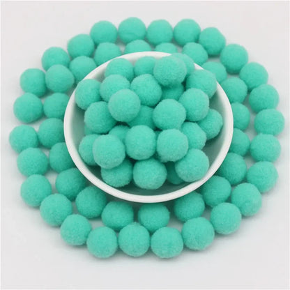 Pompon Balls 8mm 10mm 15mm 20mm 25mm 30mm Fluffy Pompoms Crafts Pompom Diy Handmade Kids Toy Wedding Decoration Craft Supplie