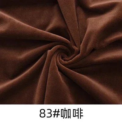 50x50cm 1mm Doll Skin Fabric Factory Special Skin Color Fabric Crystal Super Soft Short Plush Fabric DIY Handmade Cloth TJ987
