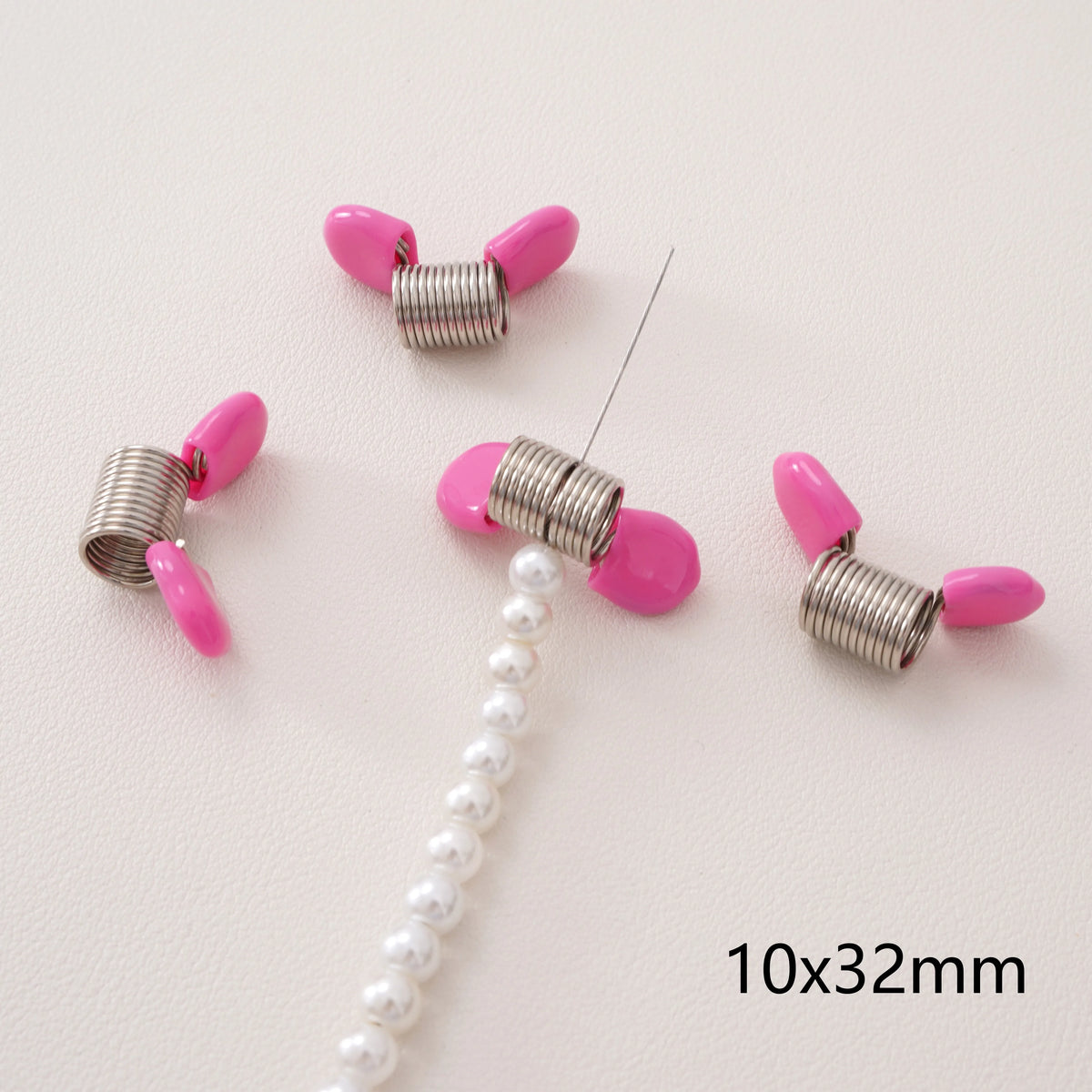 1pcs Bead Stopper Spring Clip Creative Bead Wire End Jewelry Making Tool DIY Bracelet Necklace Tool for Handmade Jewelry