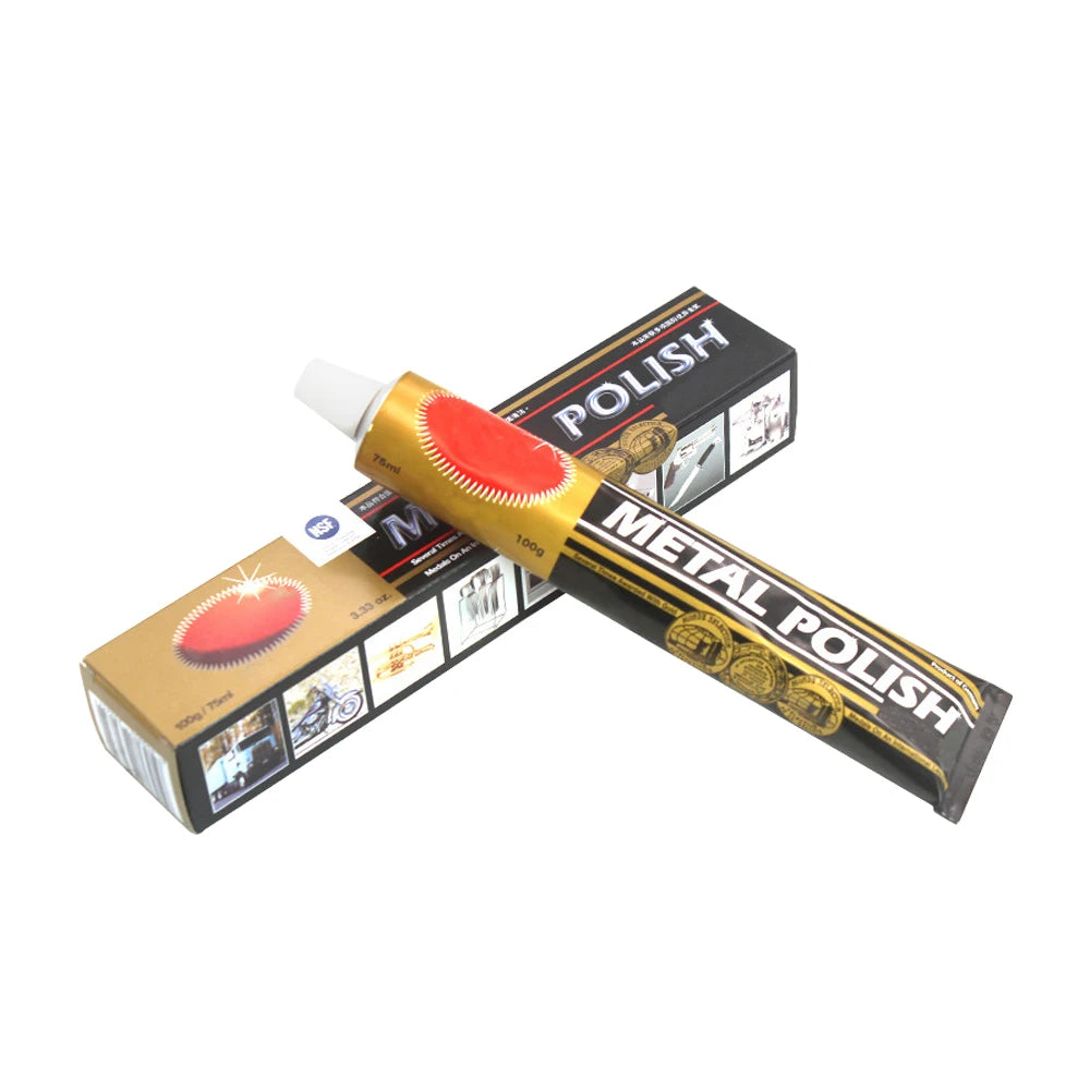 75ml 100g/50g Cream Knife Machine Polishing Wax Mirror Metal Stainless Steel Watch Polishing Paste Metal Polish Rust Remover