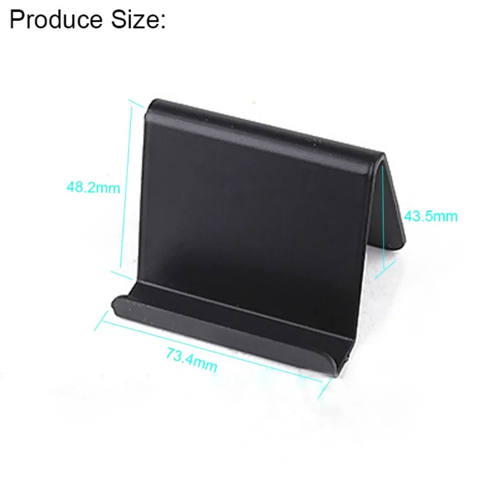 Lazy Bracket Mobile Phone Holder Table Desktop Stand Plastic Desk Mount Candy Color Mini Portable Holder Bracket for Smartpho