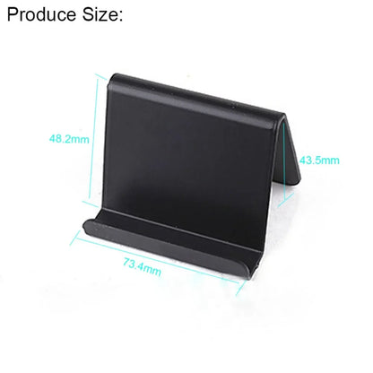 Lazy Bracket Mobile Phone Holder Table Desktop Stand Plastic Desk Mount Candy Color Mini Portable Holder Bracket for Smartpho