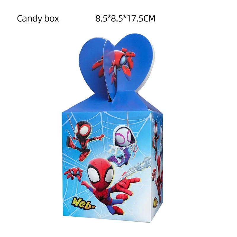 Cute Spider Party Favors Including Bracelet Goodie Bag Pinata Fillers Spider Surprise Favors for His Amazing Friends Party Gi