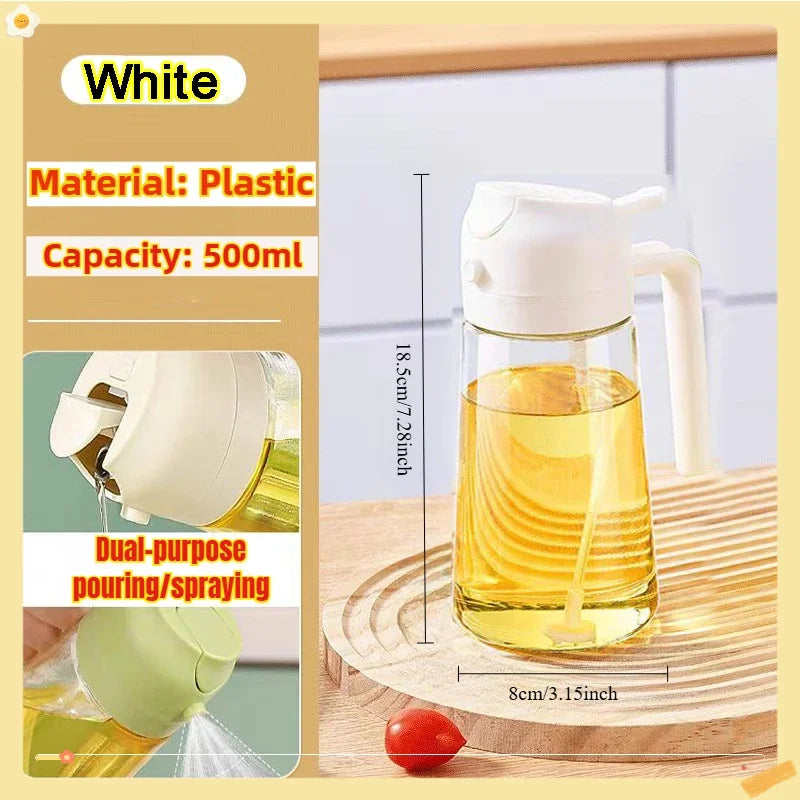 Oil Spray for Cooking - Olive Oil Dispenser Bottle Sprayer Mist-Reusable Food Grade Oil Vinegar,Spray Bottle Kitchen Accessor