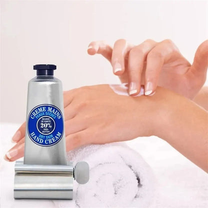 1pc Stainless Steel Wringer Roller Rotate Dispenser for Ointments Cosmetics Bathroom Accessories Toothpaste Squeezer Tube Rol