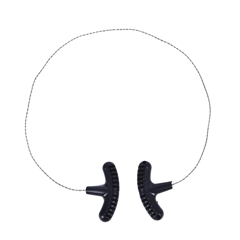 Manual Hand Steel Travel Tools Outdoor Camping Hiking Rope Chain Saw Practical Portable Emergency Survival Gear Steel Wire Ki