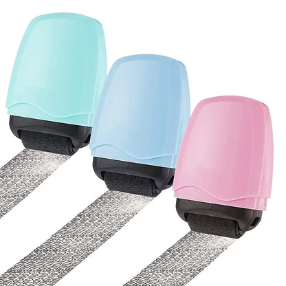 Identity Protection Roller Stamp Identity Theft Protection Roller Stamp For ID Blockout Privacy Confidential and Address Bloc