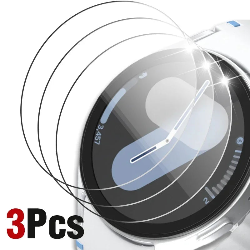 1-5Pcs Tempered Glass for Samsung Galaxy Watch 9 8 40mm 44mm SmartWatch Screen Protector for Galaxy Watch 9 4 5 6 7 8 Classic