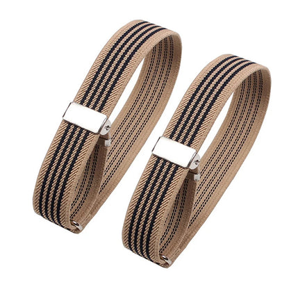1Pair Fashion Adjustable Elastic Armband Shirt Sleeve Holder Women Men Arm Cuffs Bands for Party Wedding Clothing Accessories