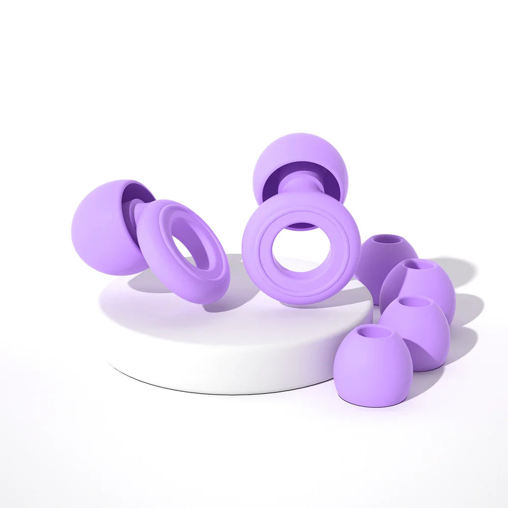 Loop Ear Plugs Sleeping Noise Canceling Ear Plugs Waterproof Swimming Silicone Ear Breed Stuffer Children's Hear Protector - 