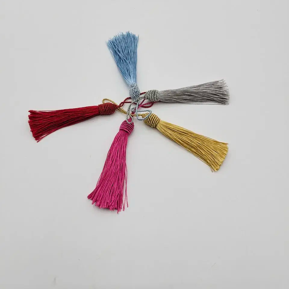 Beatiful 5pcs Hanging Rope African LaceTassels Fringe Sewing Tassel Trim for Fabric DIY Curtain Accessories Decoration
