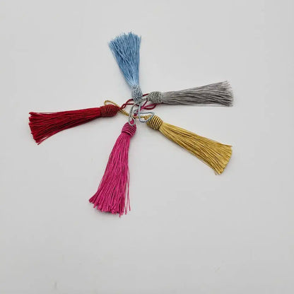 Beatiful 5pcs Hanging Rope African LaceTassels Fringe Sewing Tassel Trim for Fabric DIY Curtain Accessories Decoration