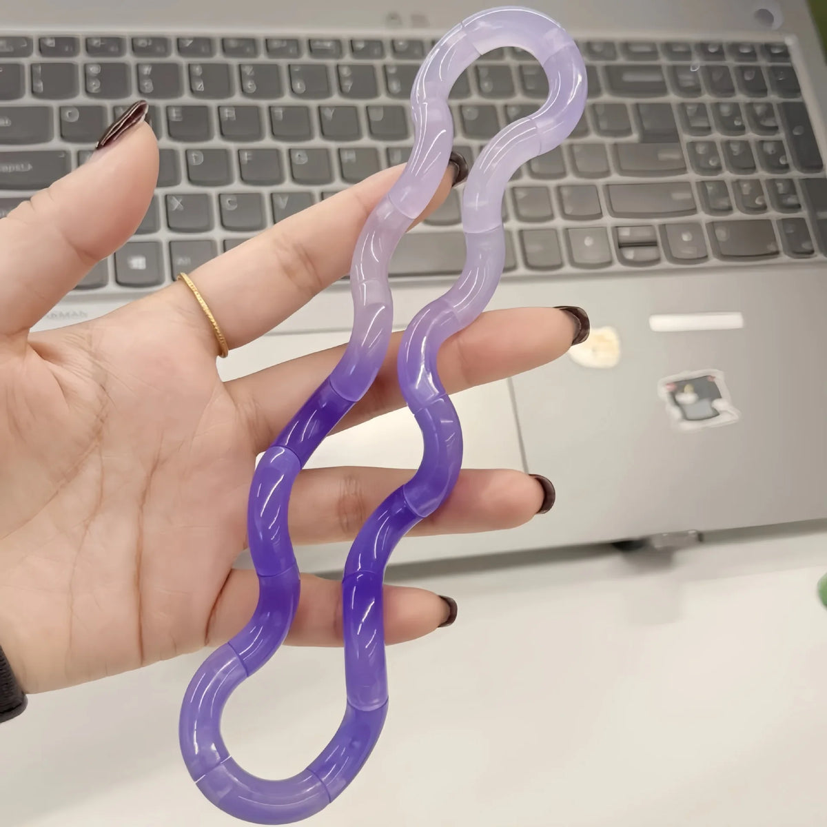 Tangle Fidget Gifts Ornament Color Transformation Toys Finger Rope Toys Creative Party Gifts Stress Relieving Tangle Rope