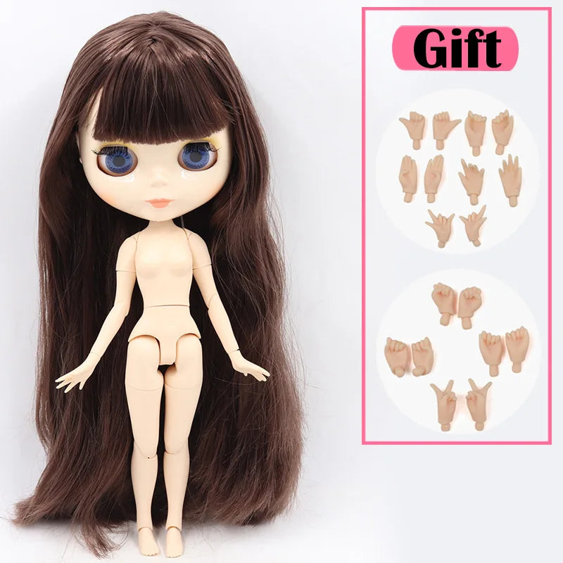 ICY DBS Blyth Doll White Skin Joint Body 1/6 BJD Special Price OB24 Toy Gift - doll hand ab E