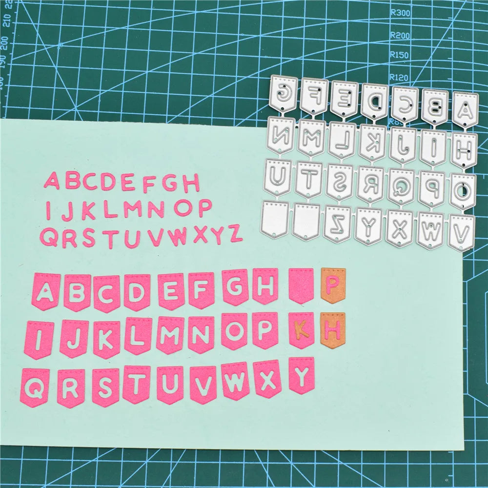 Words Metal Cutting Dies Embossing Dies for DIY Scrapbook Paper Card Making
