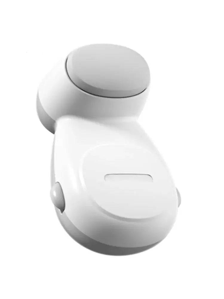 Child Safety Finger Pinch Guard Baby Safety Rotating Door Stopper Prevent Door Injuries for Kids or Pets - white