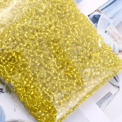 1000/500/200Pcs 4/3/2mm Glass Transparent Seed Bead Spacing Beads For Hand-Beading Diy Jewelry Accessories Bracelet Necklace