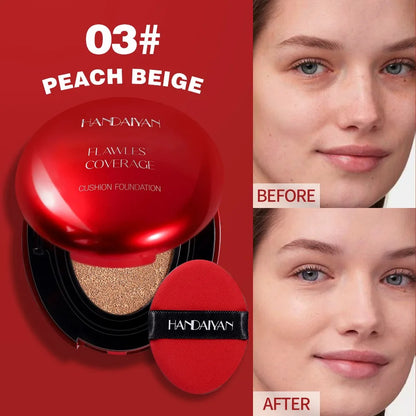 Air Cushion Foundation Light Natural Moisturizing Concealer Whitening Oil-control Women Base Long-lasting Makeup Korean Cosme