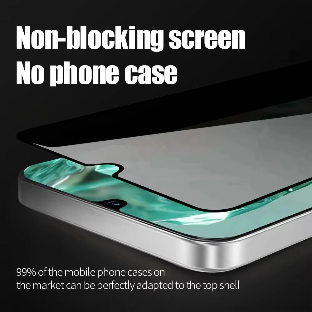 1-5PCS Fingerprint Unlock Privacy Screen Protector For Samsung S26 S26Ultra S25 S25 S24 Ultra S25 S22 S23 S26 + Tempered Glas