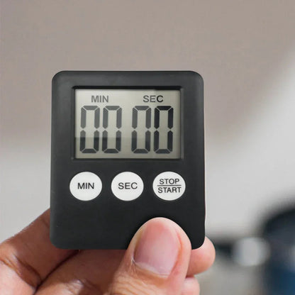 Digital Electronic Kitchen Timer with LCD Display Multi Function Stopwatch Mini for Baking Cooking Sports Exercise