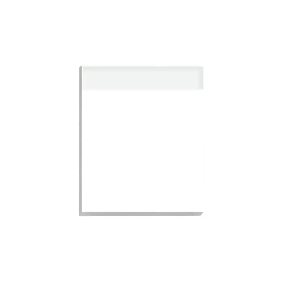 Lined/Blank/Grid Sticky Notes Clear See-Through No Blocking Text Extend Sticky Notes Self-Adhesive Memo Pads Gift