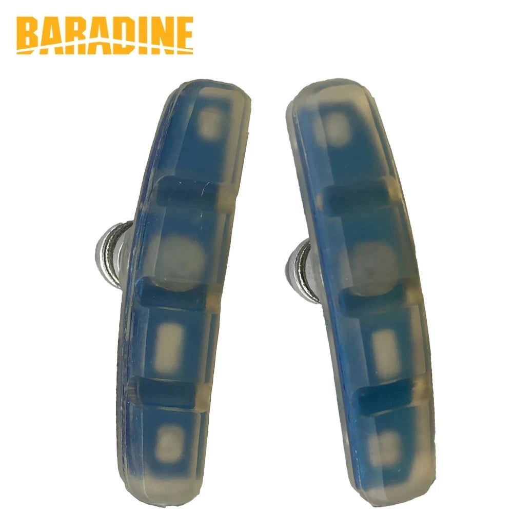 Baradine 948V MTB Bike V-brake Shoes Transparent 60mm Pads Bicycle Brake Blocks Bicycle Accessories