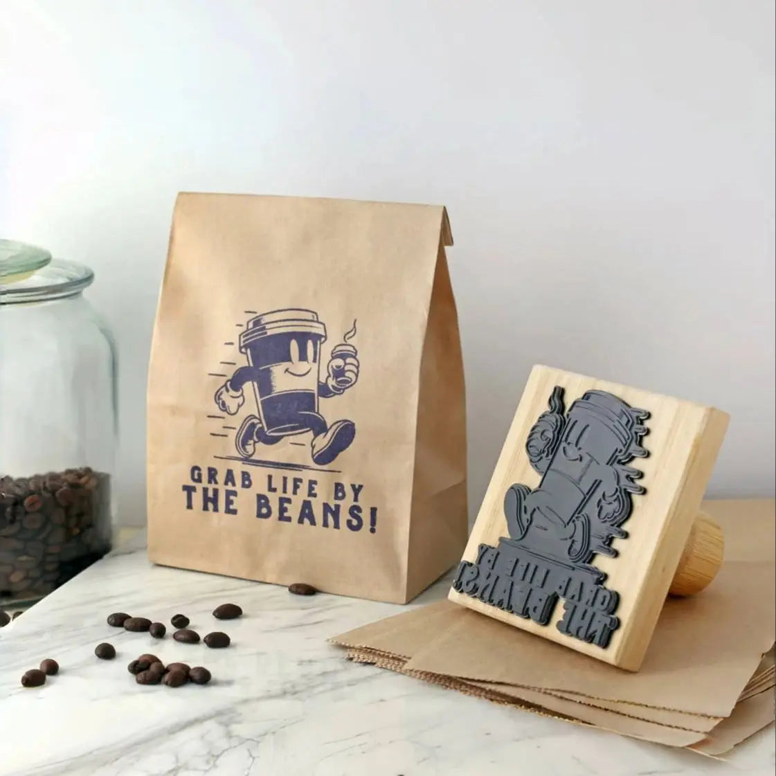 Custom Wooden Stamp Seal Personalized Logo Wedding Party Packaging Stamp Company Address&Name Self Inking Rubber Stamp Artwor