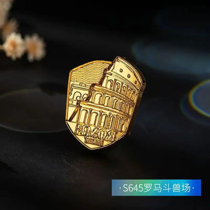 Plant Wax Stamp Seal Wax Print Thick Copper Head Carved Sealing Tool Holiday Party Invitation Letter Wedding Decorative - B16