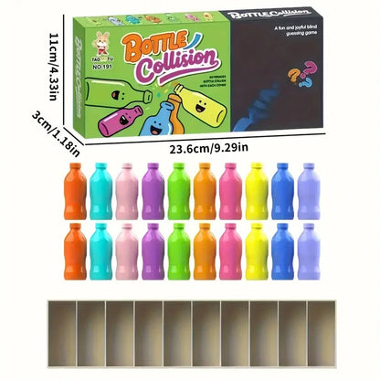 20 Color-Matching Challenging Bottle Puzzle Game Set Memory & Logic Training Strategy Board Game Party Halloween Christmas Gi