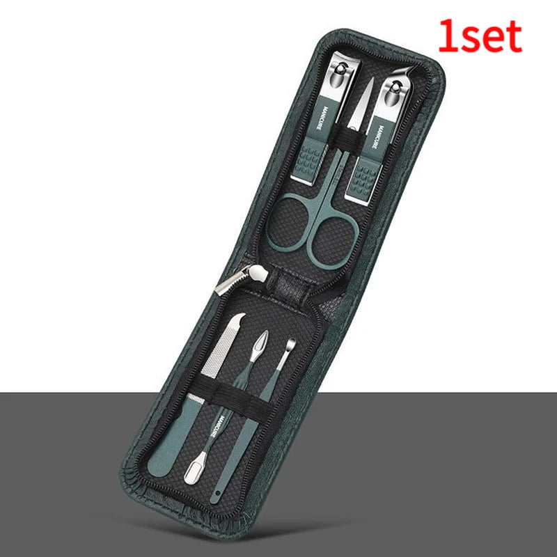Silicone Transparent Nail Art Stamping Kit French For Manicure Plate Stamp Polish Stencil Template Seal Stamper Scraper - 1se