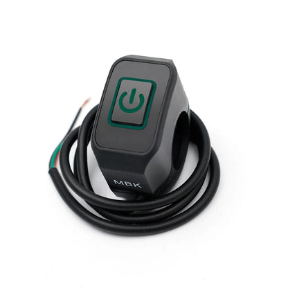 Universal Motorcycle Handlebar Switch Button 12V Button Connector Switch for Electric Star Pressure Waterproof Control Switch