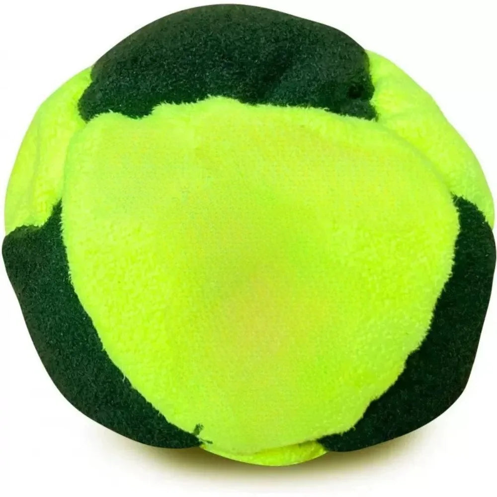 Classic Footbag Hacky Sack 3-Pack with Carry Pouch,Sand-Filled 8-Panel Synthetic Suede Footbag Set for Beginners &Player - D