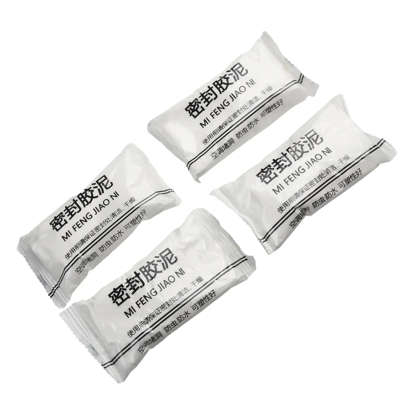 1/4pcs Wall Hole Sealing Cement Clay Sealant Cover Cracks Waterproof Repair Pipe Air Conditioning Hole Plugging Glue