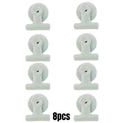 4/16pcs Magnetic Clips Heavy Duty Refrigerator Whiteboard Space-Saving Clip Set for Kitchen Office Photo Displays Holder Deco