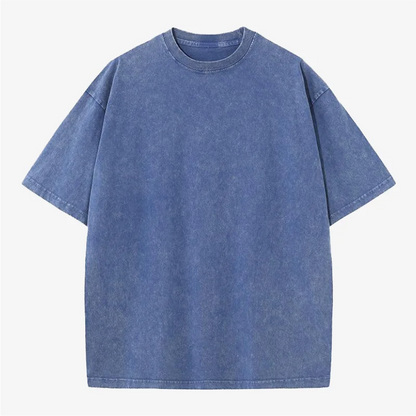 Custom T-shirt free print logo images vintage wash design tees pure cotton cultural shirts men's women's batik wax print Fabr
