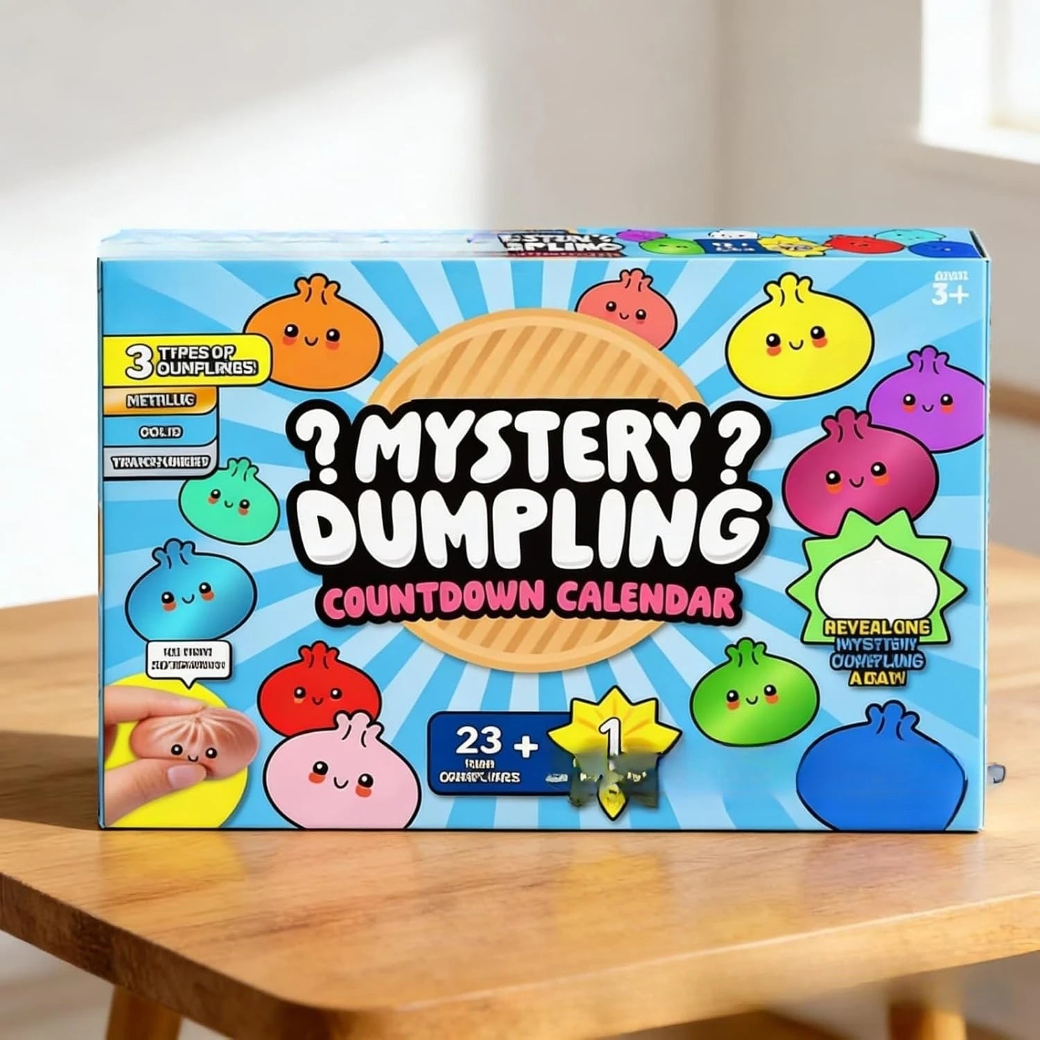 Christmas Easter Advent Calendar 24 Pcs Unique Cute Squishy Fidget Toy Slow Rebound Anxiety Relief Mystery Surprise Gift Box 