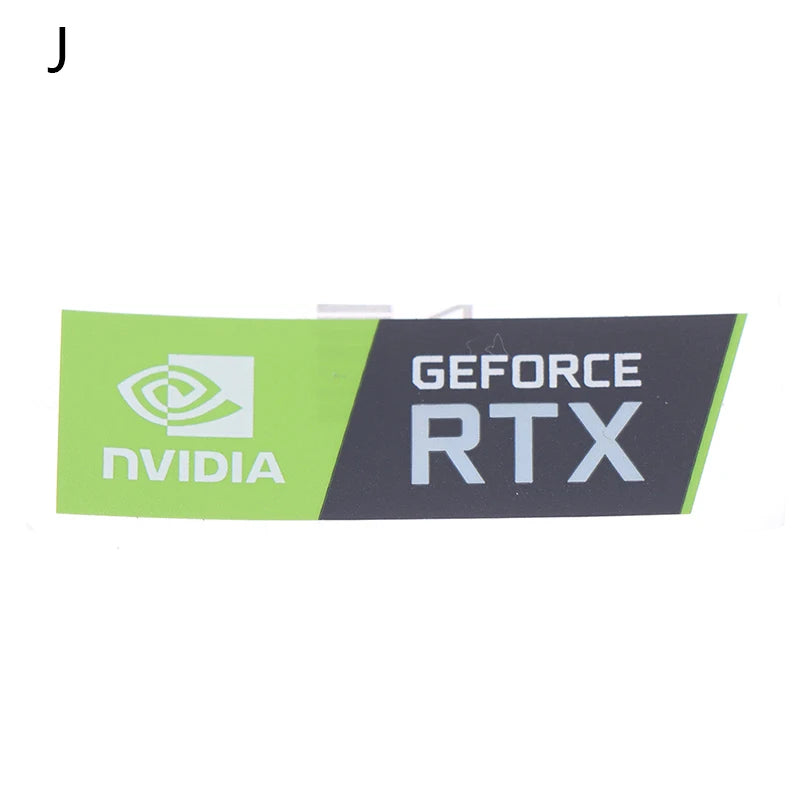 Laptop Graphics Card Label Laptop Desktop Label For Computer PC Laptop Accessories RTX 3090TI 3080TI 3070 3060 Desktop Sticke