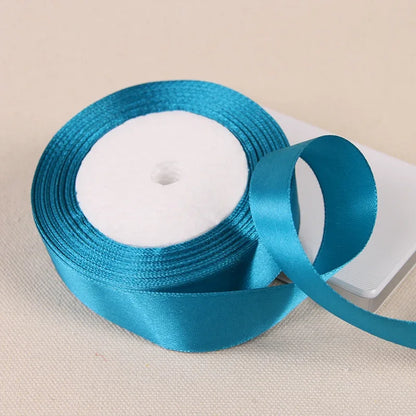 6/10/15/20/25/40/50mm Satin Ribbons DIY Artificial Crafts Wedding Party Supplies Handicraft Sewing Accessories Material 22met