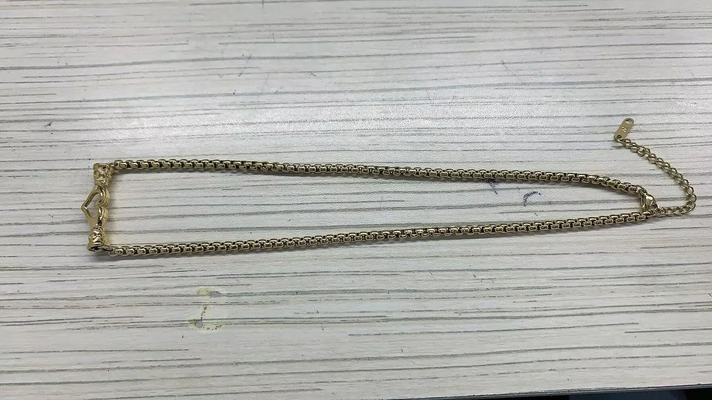 Stainless Steel Creative Steel Ball Chain Necklace - C82