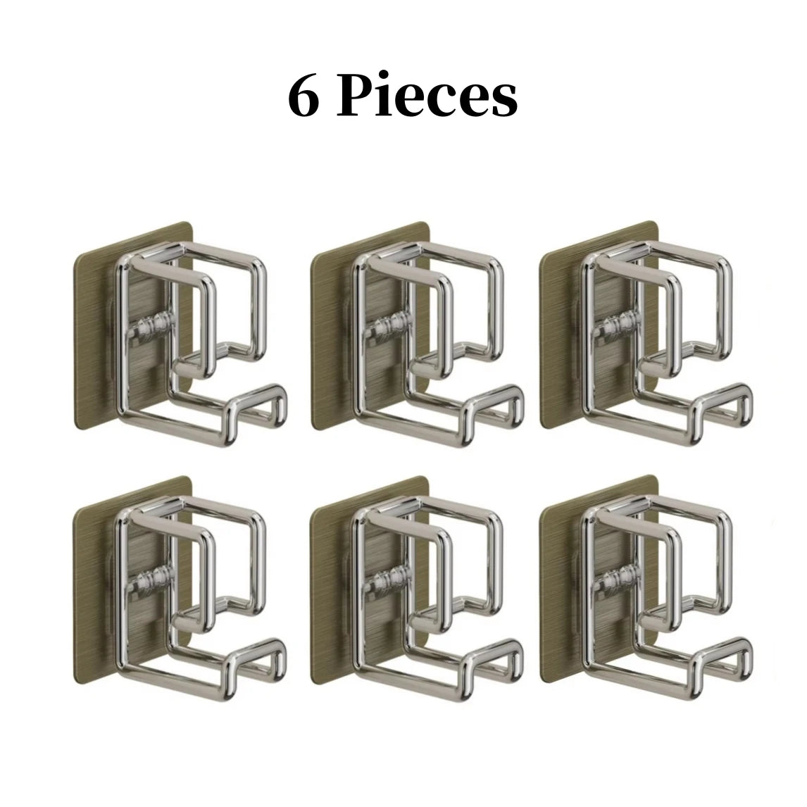 1/2/4/6Pcs Stainless Steel Washbasin Hook Multifunction Punch-free Kitchen Bathroom Rack Basin Storage Rack Towel Hanging Hol