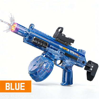 Simulated Firing and Recoil Electric Water Gun Toys Children Automatic Sensor Lights Water Pistol Summer Outdoor Beach Kids T
