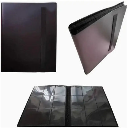 Collectible Card Binder Album 160/360/480 Card Holder 4/9/12 Grids Card Binder Album Large-capacity Card Binder Notebook