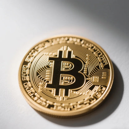 Gold Plated Bitcoin Coin Collectible Art Collection Gift Physical Commemorative Casascius Metal Antique Imitation Happy Birth