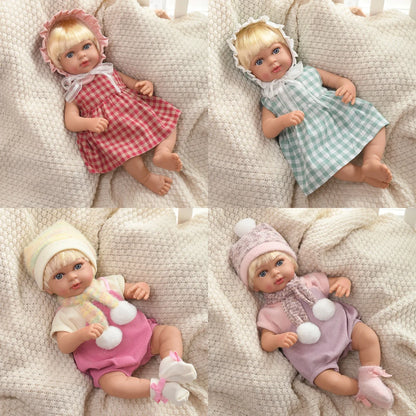 Dolls Clothes for 45cm Baby Dolls DIY Doll Accessories for 45cm Dolls Sweater Jumpsuite Clothes for Reborn Baby Dolls