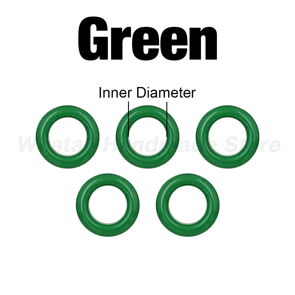 100 Sets 4mm Metal Eyelets Grommet Ring With Washer Multicolor For Scrapbooking Shoes Belt Cap Bag Tags Clothes DIY Leathercr