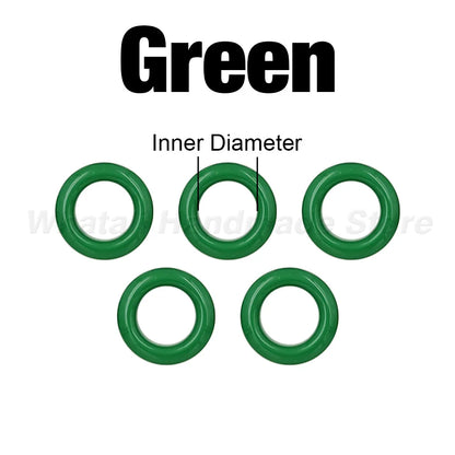 100 Sets 4mm Metal Eyelets Grommet Ring With Washer Multicolor For Scrapbooking Shoes Belt Cap Bag Tags Clothes DIY Leathercr