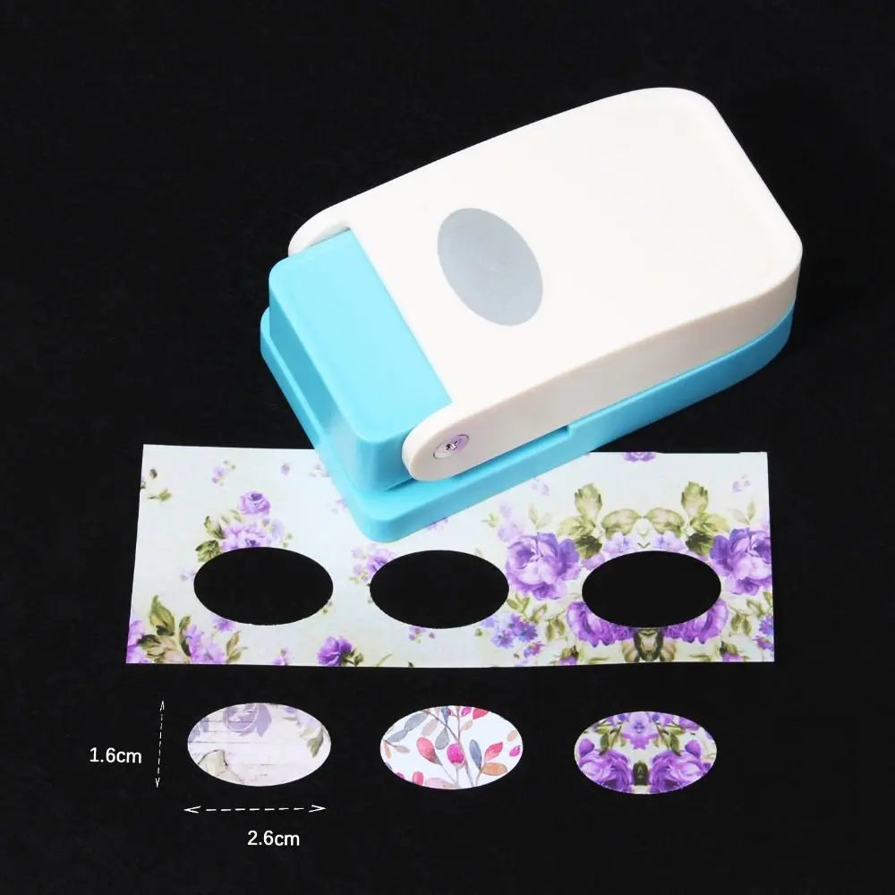 Labor Saving Stamp Border Punch Large Size DIY Embossing Machine Cutting Craft Paper Cutting Christmas Tree Hole Punch