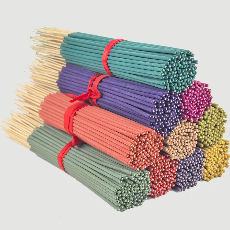 7 Sets of 140 Incense Sticks, Available in Four Seasonal Sets: Rose, Lavender, Sandalwood, Jasmine, Mint, Cherry Blossom, Her