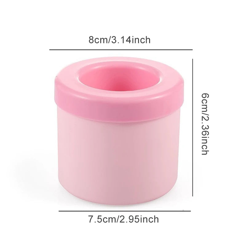 Silicone Ice Cube Mold Round Ice Bucket Summer Homemade DIY Refrigerator Freeze Ice Maker Creative Ice Cube Mold Barware Tool
